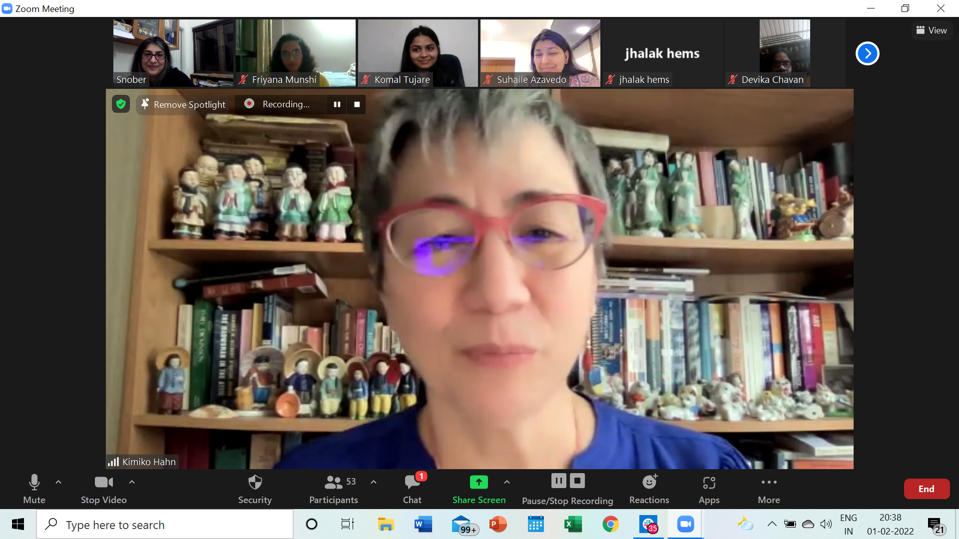 Kimiko Hahn Talking Poetry